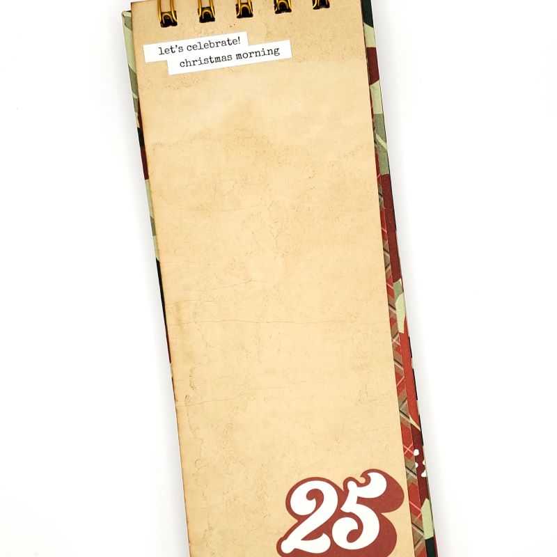 Don't Open til Christmas Bound List Notebook