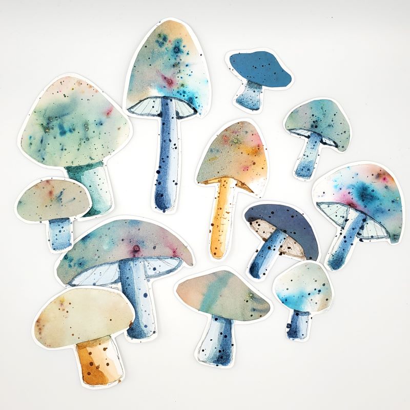 Magic Mushrooms Ephemera Pack