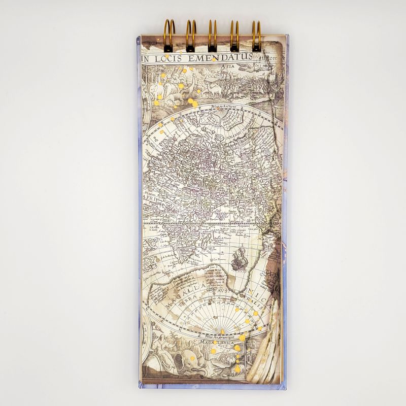 Wizards and Dragons Spiral Bound List Notebook