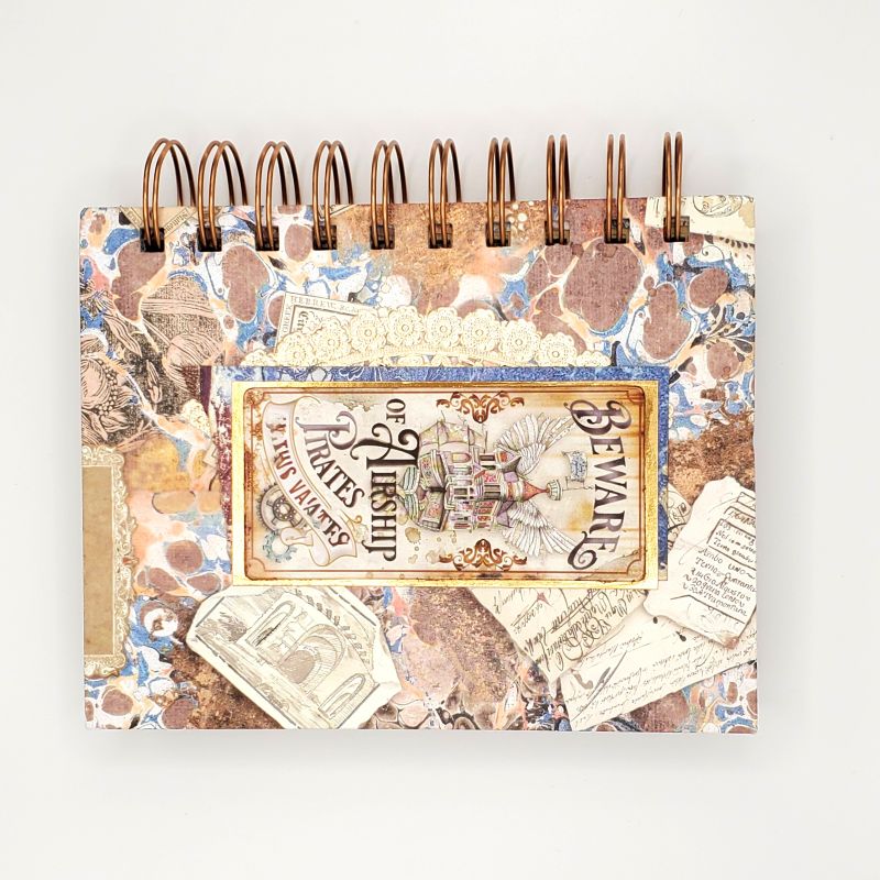 Airship Pirates Spiral Bound Notebook