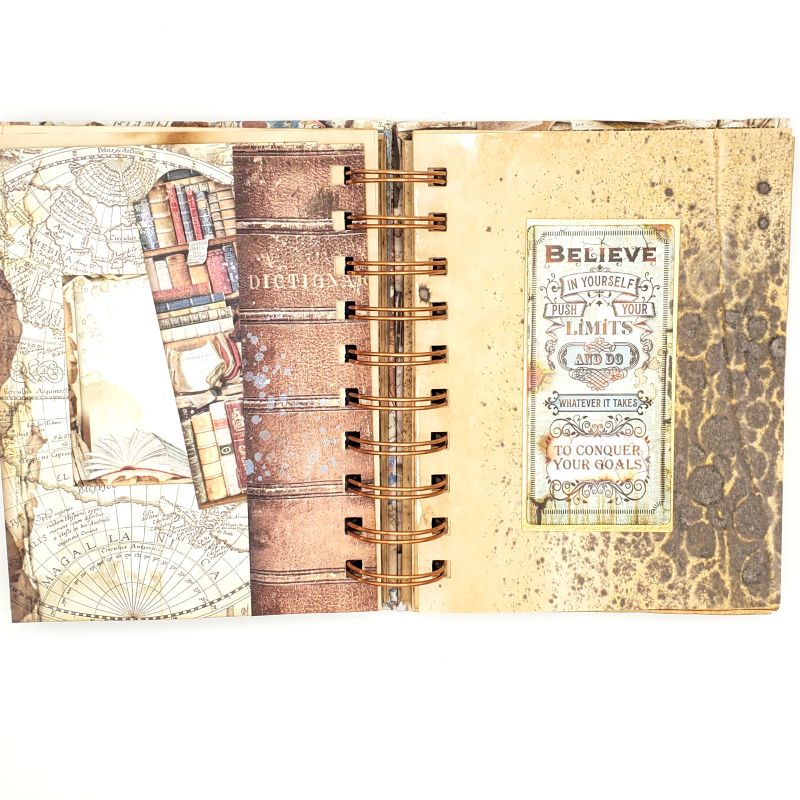 Airship Pirates Spiral Bound Notebook