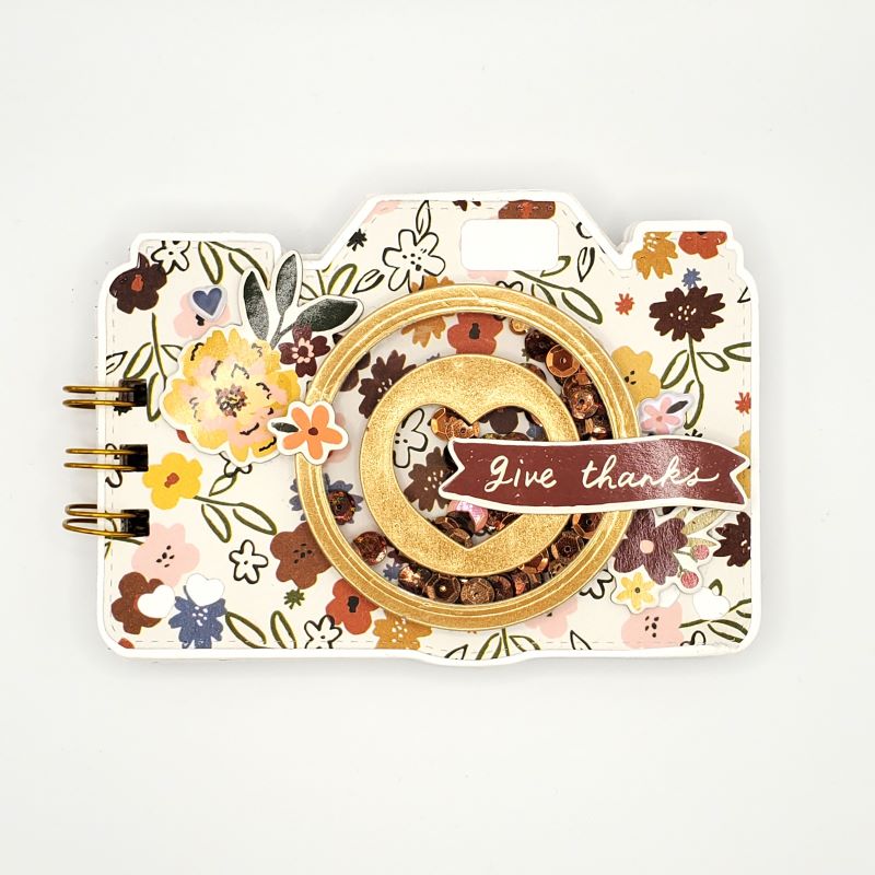 Give Thanks Fall Camera Mini Album