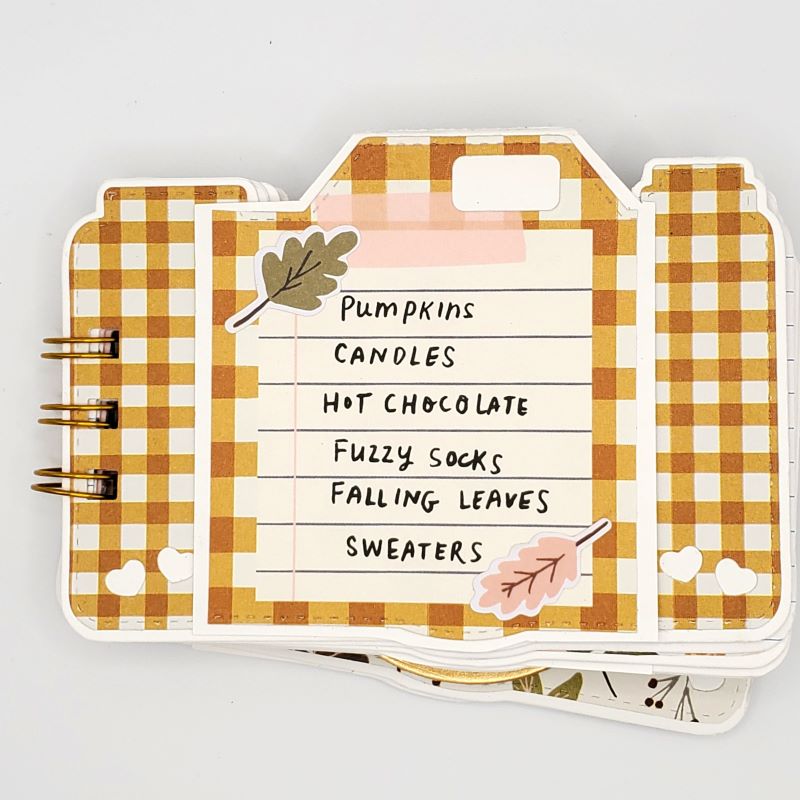 Happy Fall Camera Mini Album