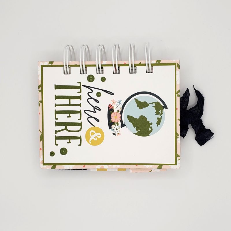 Here and There Spiral Bound Notebook