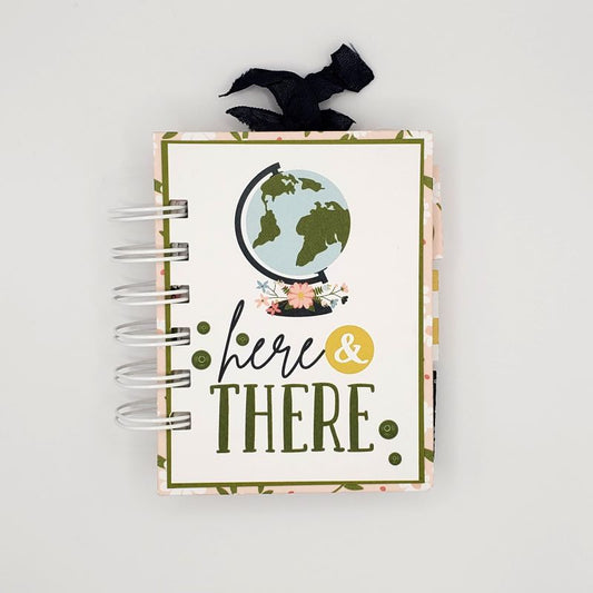 Here and There Spiral Bound Notebook