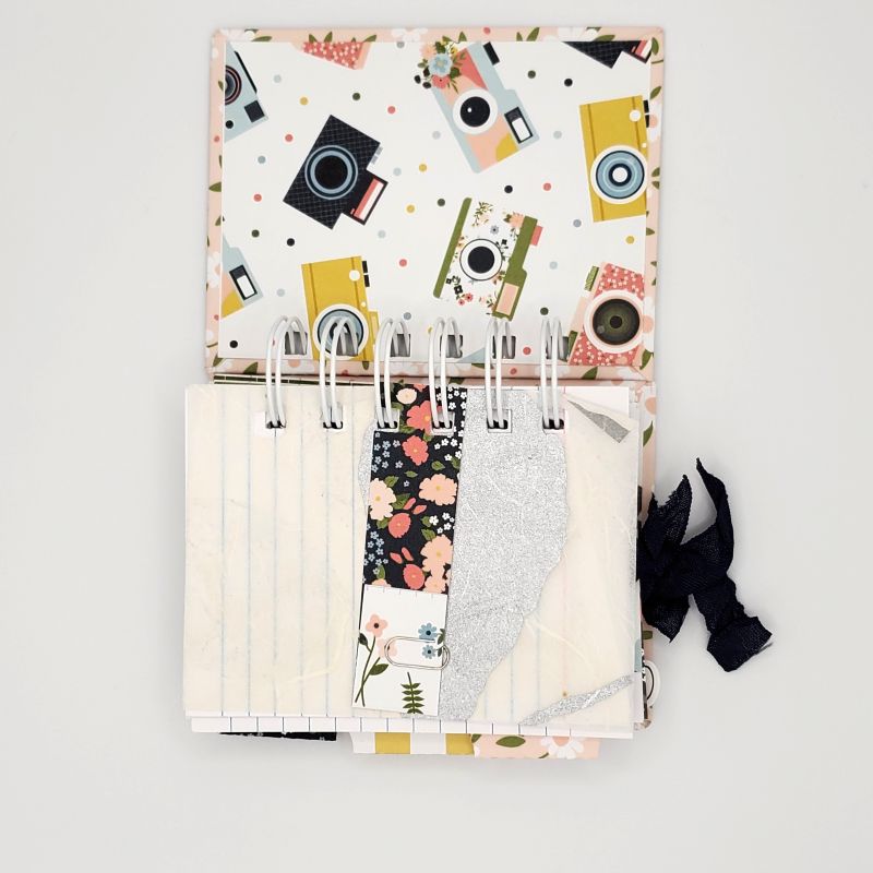Here and There Spiral Bound Notebook