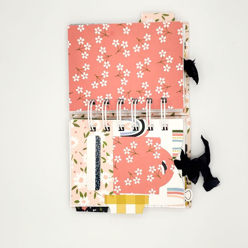 Here and There Spiral Bound Notebook