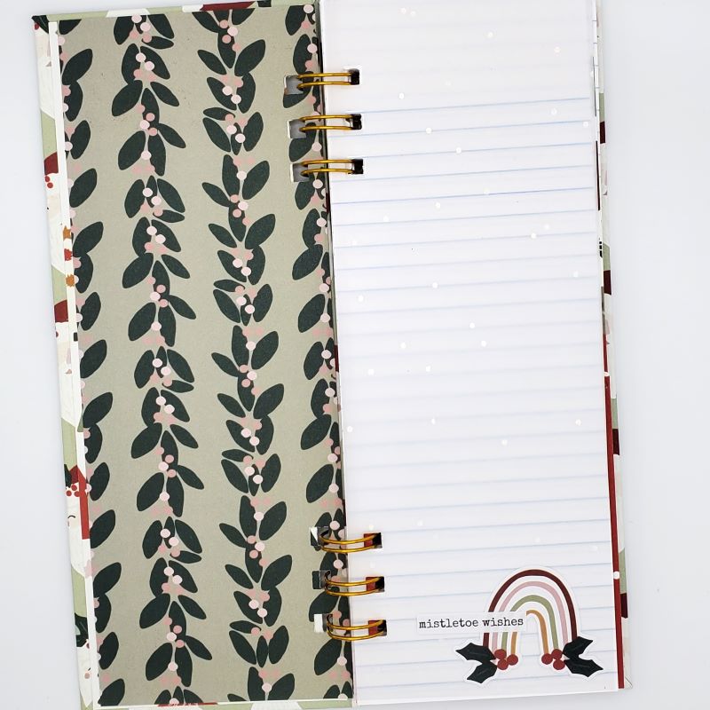 Hey Santa Spiral Bound List Notebook