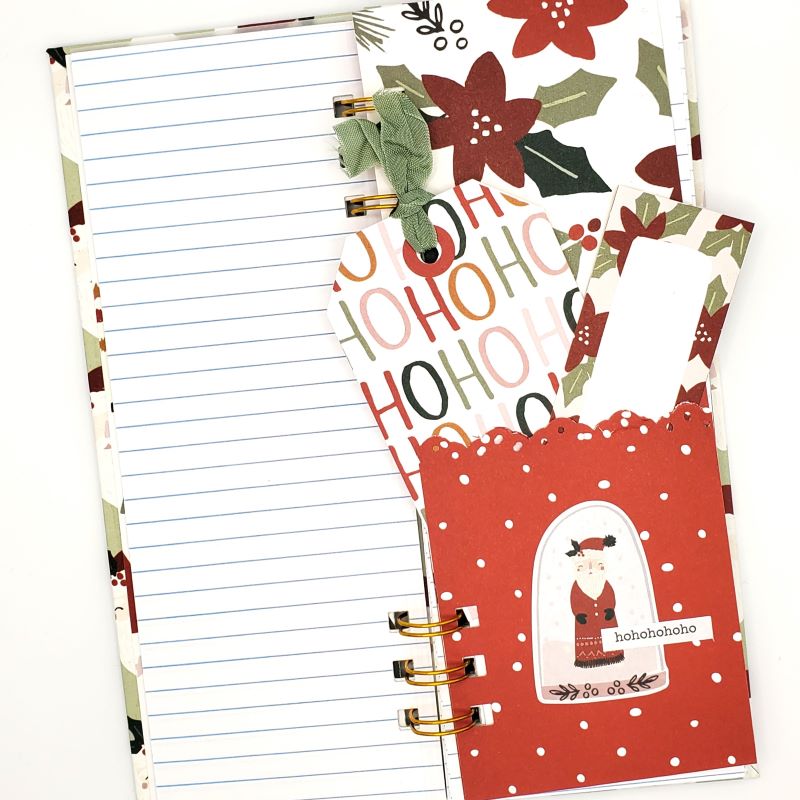 Hey Santa Spiral Bound List Notebook