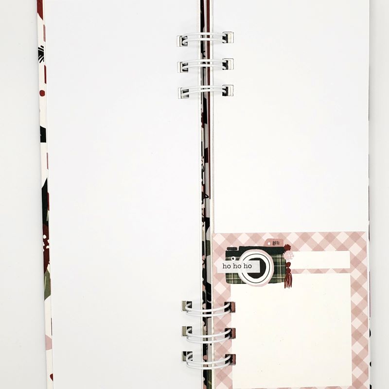 Holly Jolly Spiral Bound List Notebook