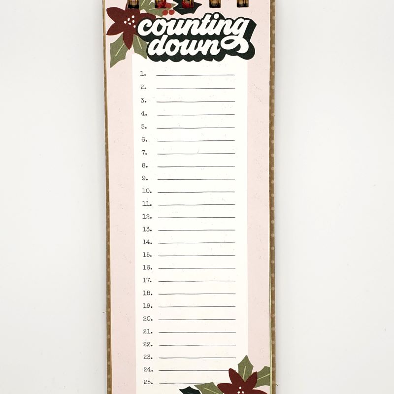 Merry Merry Spiral Bound List Notebook