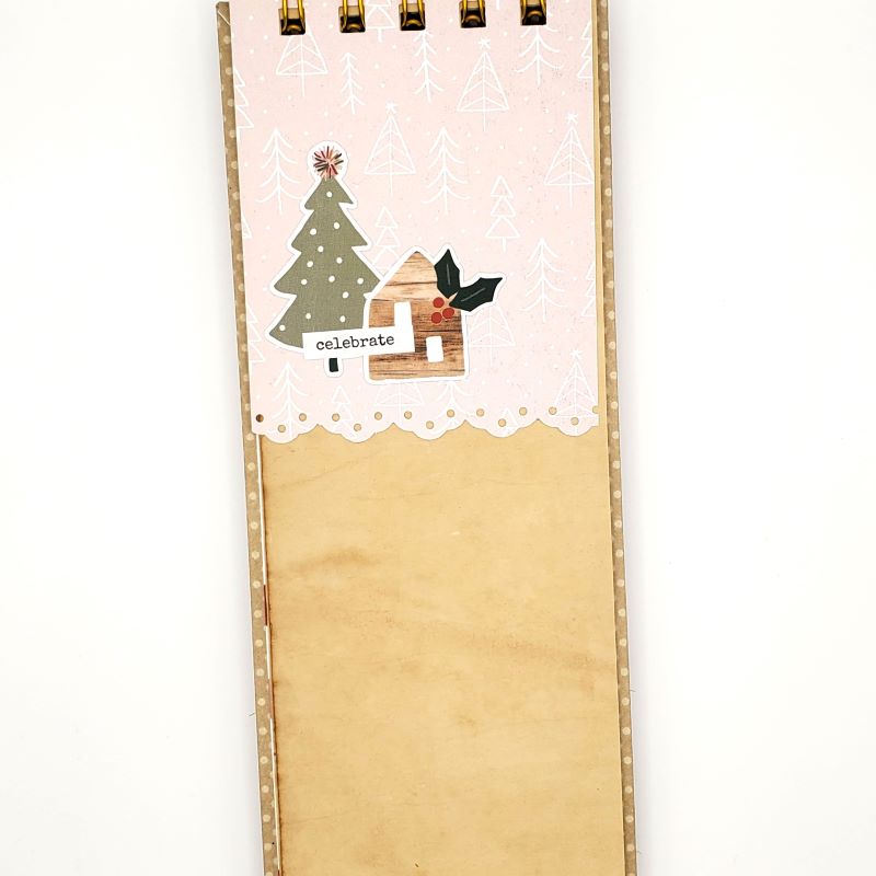 Merry Merry Spiral Bound List Notebook