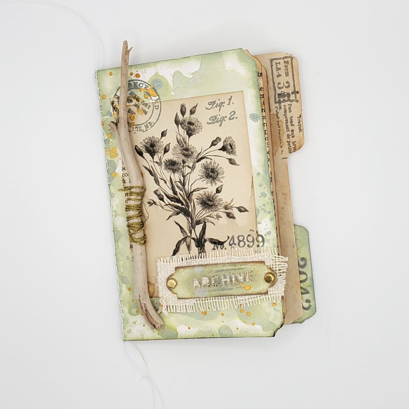 Grungy Junk Journal Folders