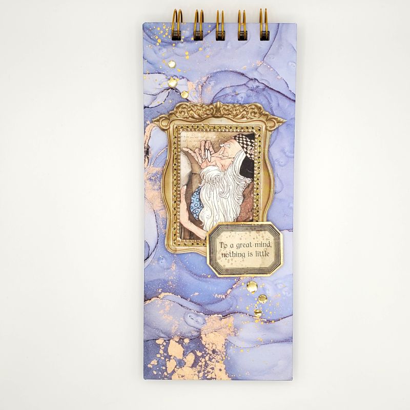 Wizards and Dragons Spiral Bound List Notebook